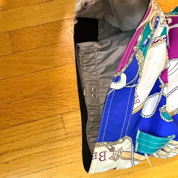 Y2K Chain Print Flared Ski Snowboard Pants - Picture 9 of 10